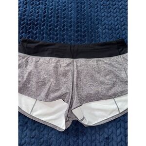 Lululemon‎ Women's Run Tracker Lined Short Active Gray Size 10